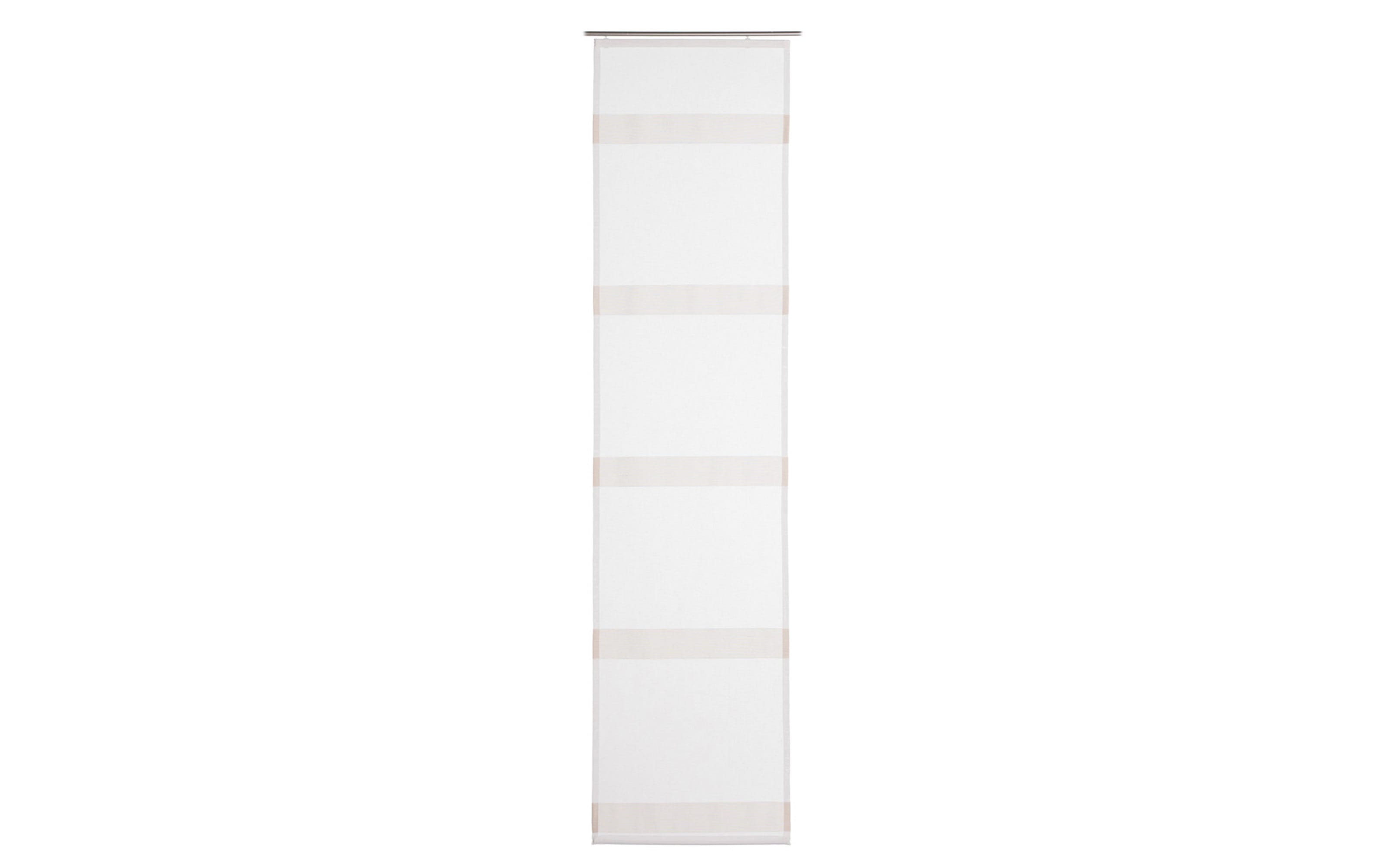 Schiebevorhang La Paz, creme, 60 x 245 cm