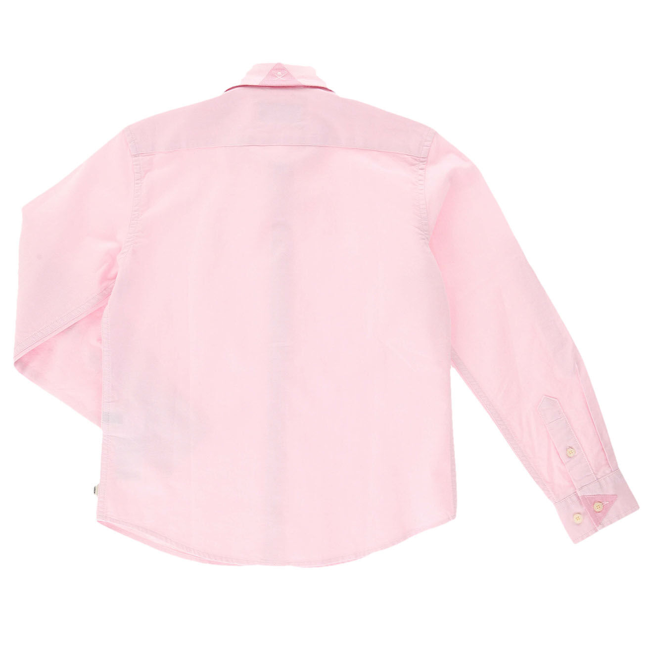 Hackett London Chemise Number en Coton logo brodé rose