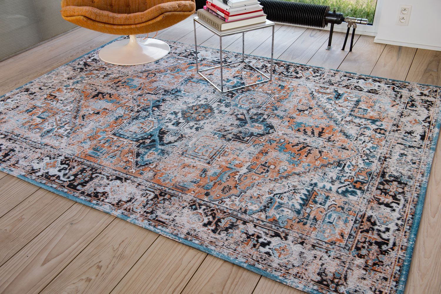 Ecorugs vloerkleed Heriz oranje 170x240 cm