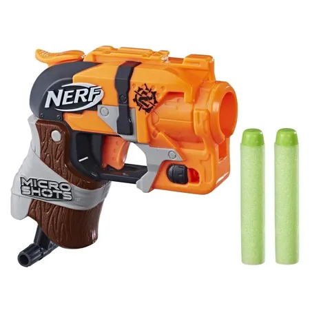 Nerf MicroShots HammerShot Nerf Gun, orange/grau