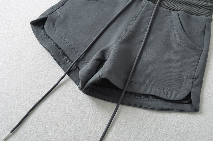 Sundine - Effen joggingbroek met trekkoord in de taille