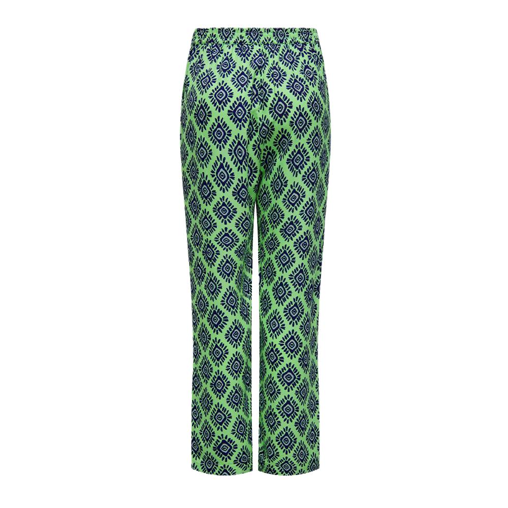 Only Pantalons fluide Vert Femme Only Palazzo