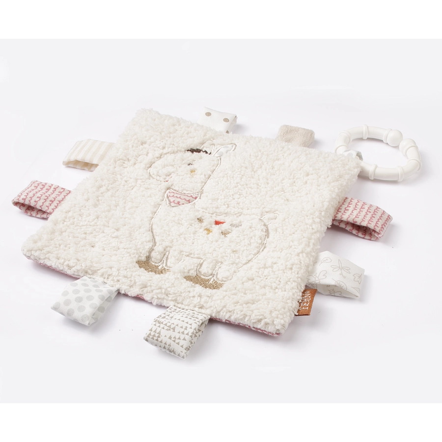fehn® Peru Knistertuch Lama mit Ring