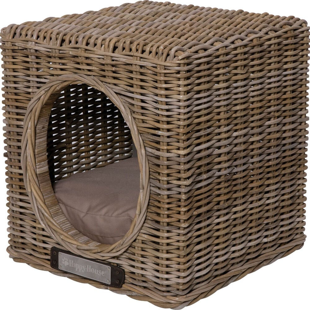 Happy-House Hocker - Kattenmand - Beige/Bruin