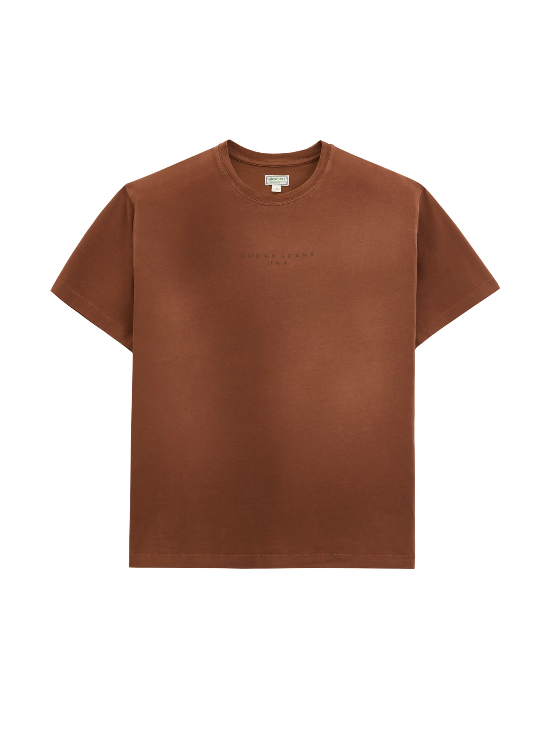 camiseta com logo desgastado