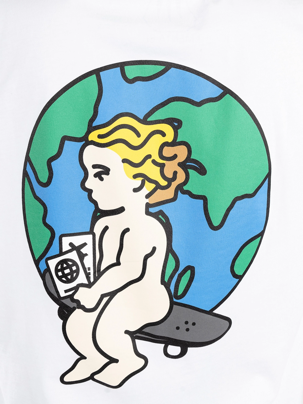 Ementa SB Baby World T-Shirt white