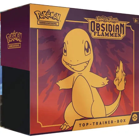 Pokemon Top-Trainer-Box Karmesin & Purpur - Obsidianflammen