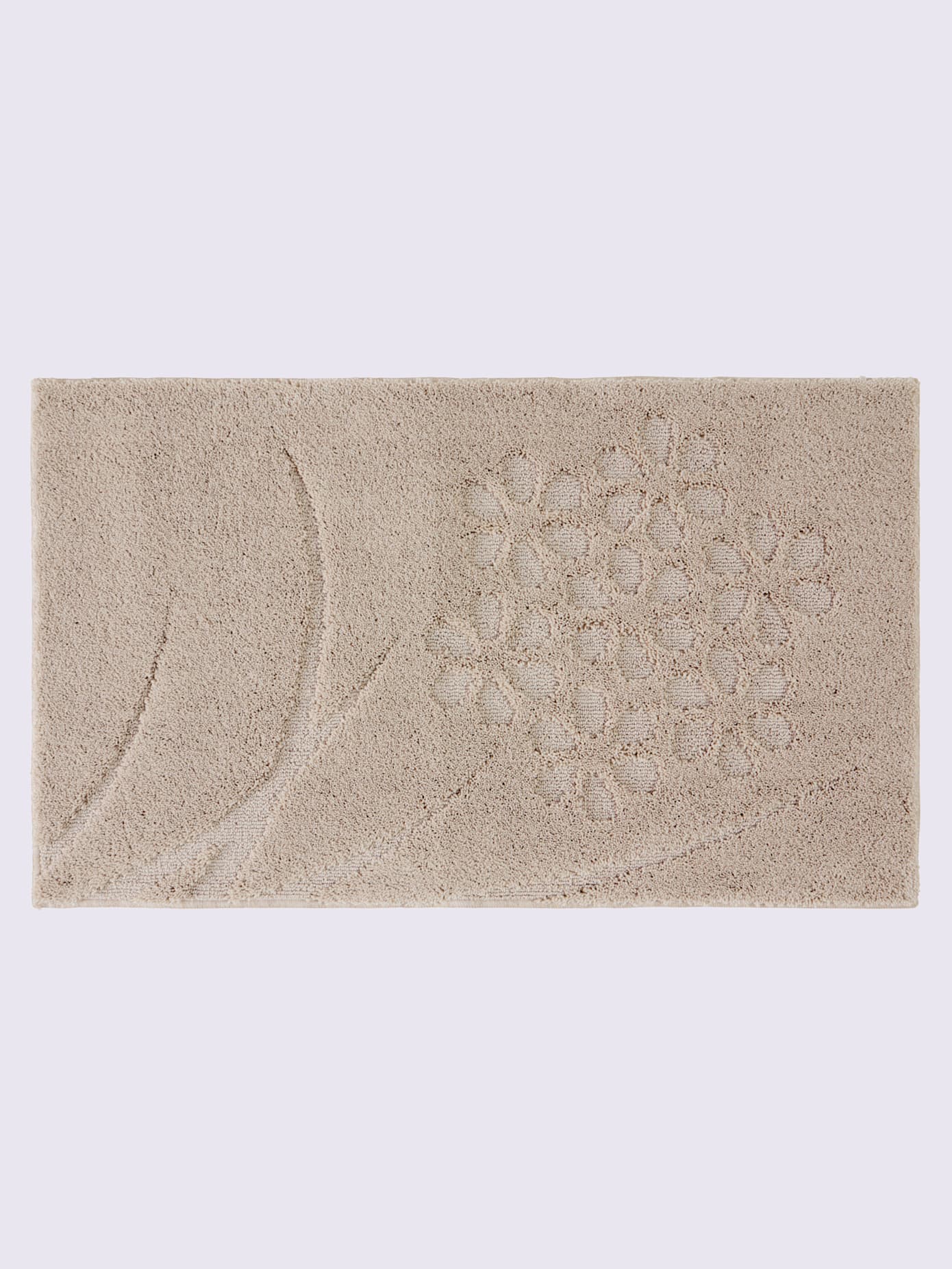 Tapis de bain polyester facile d'entretien