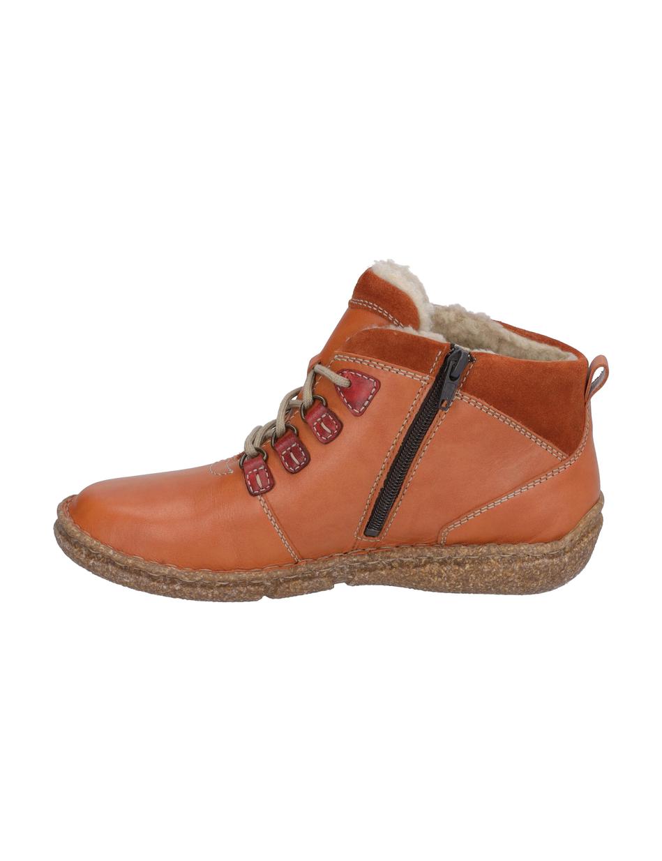 Stiefelette Neele 57, orange-kombi
