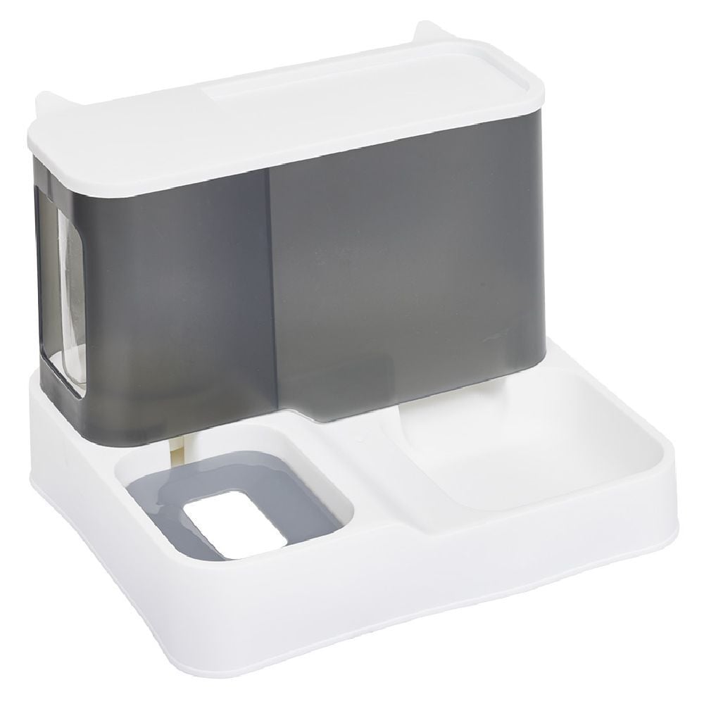 Distributeur croquette 2,5kg et eau 900ml avec flotteur