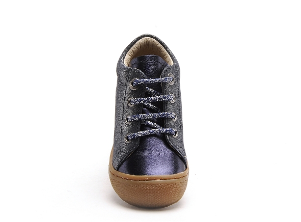 Naturino boots bottine bebe cocoon suede glitter bleu