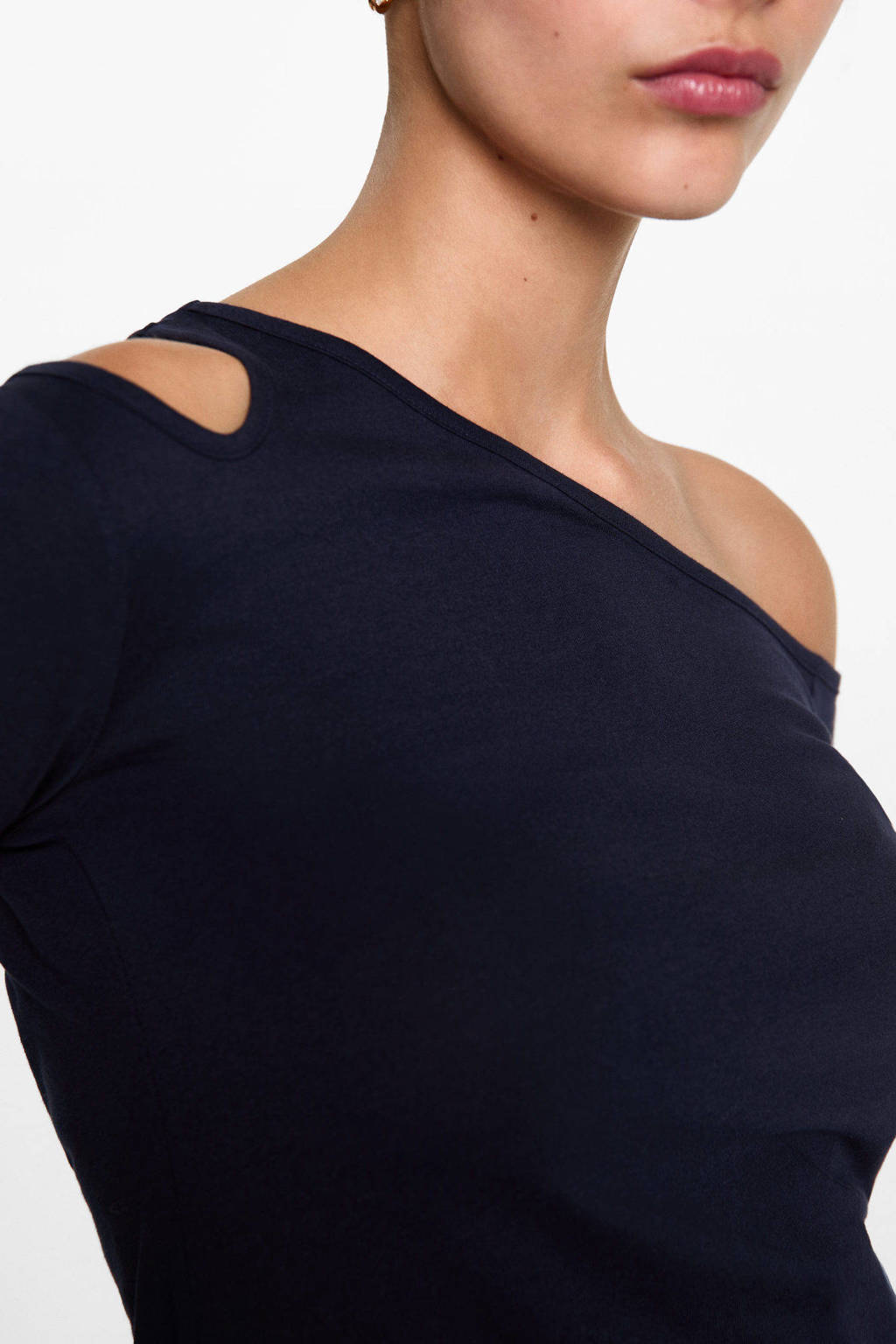 MANGO TEEN top donkerblauw