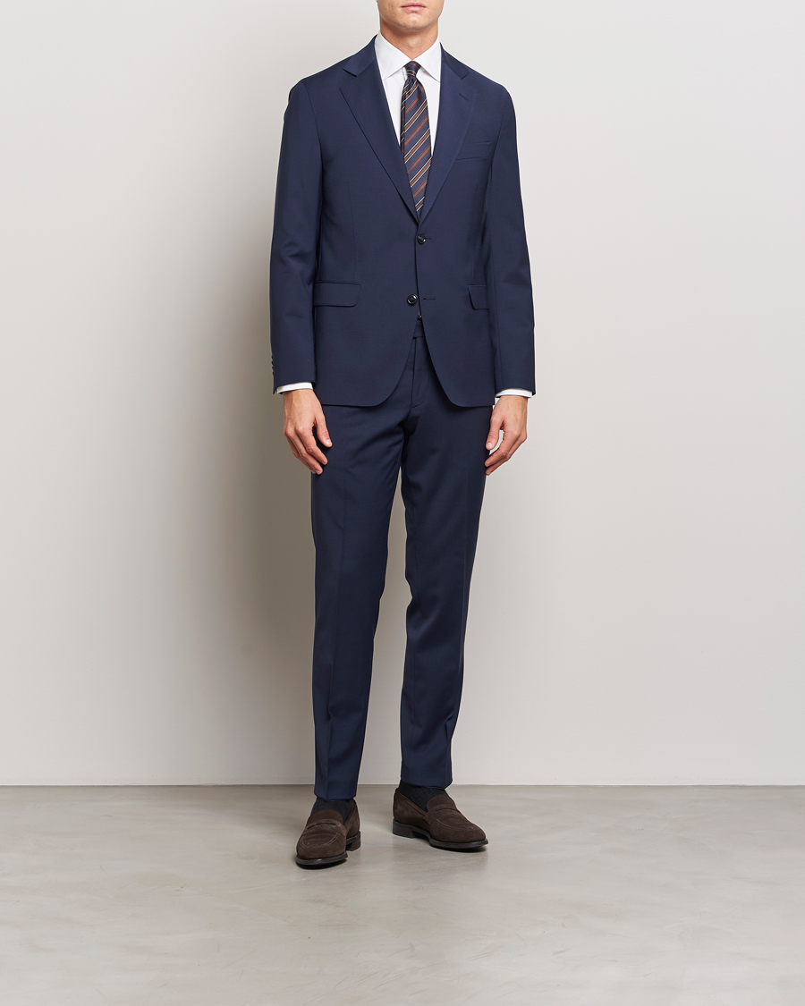 Oscar Jacobson Fogerty Blazer Dew Blue