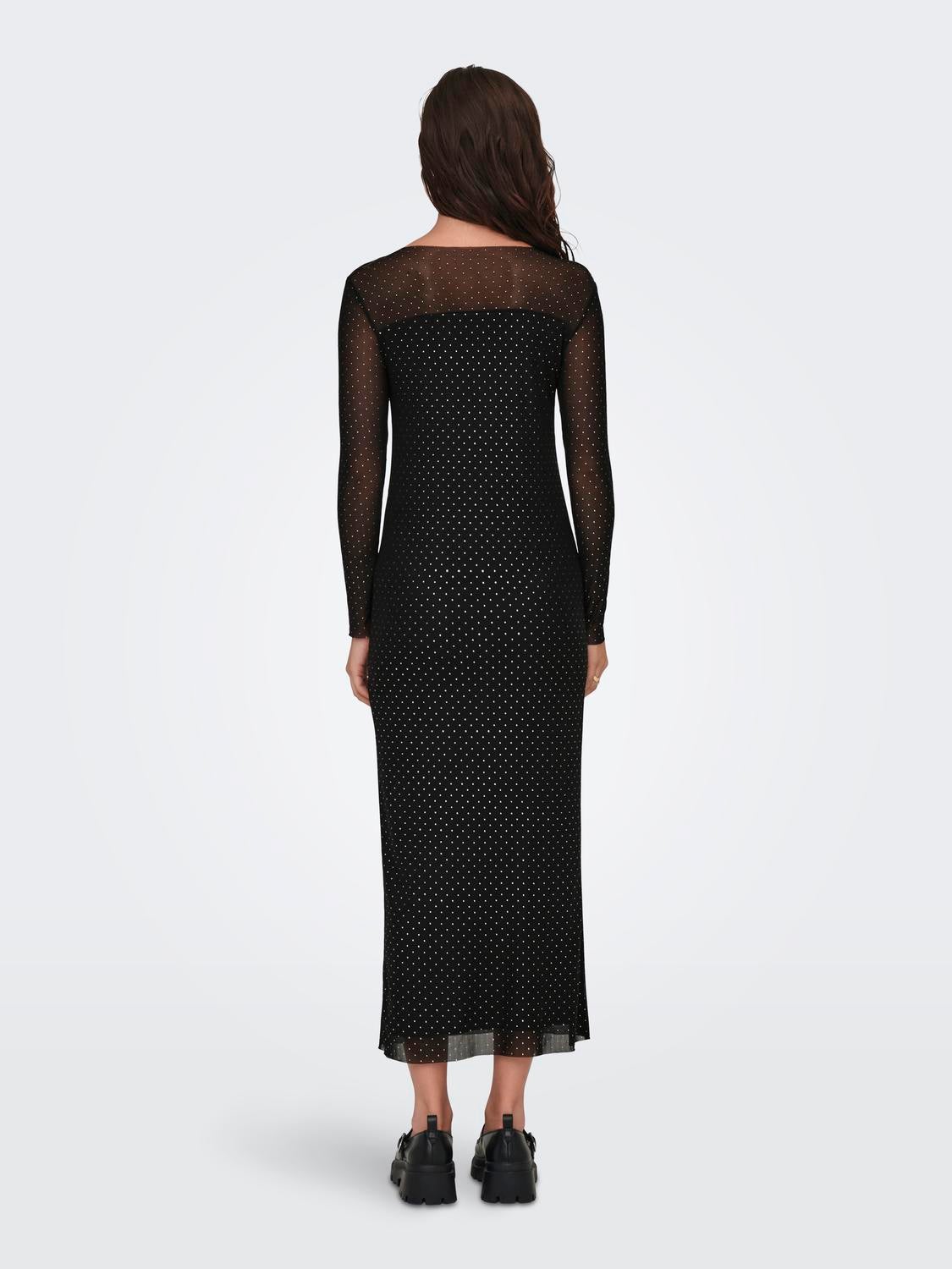 JDYELSA Langes Kleid Black