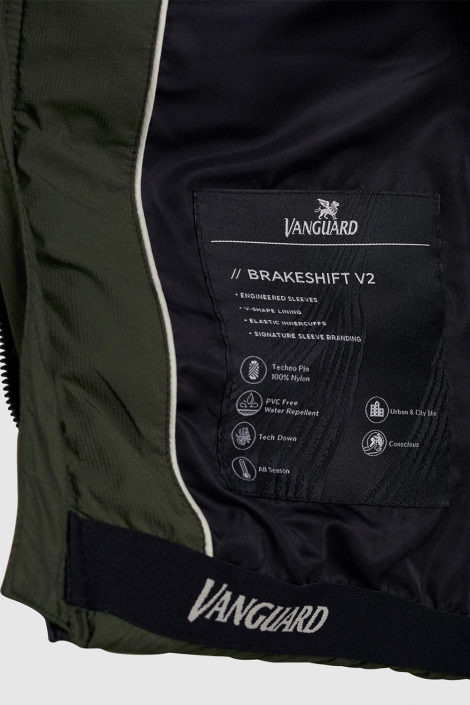 Vanguard groene heren jas