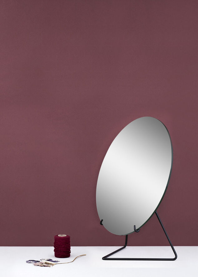 Moebe Standing Mirror spejl 20 cm. Sort