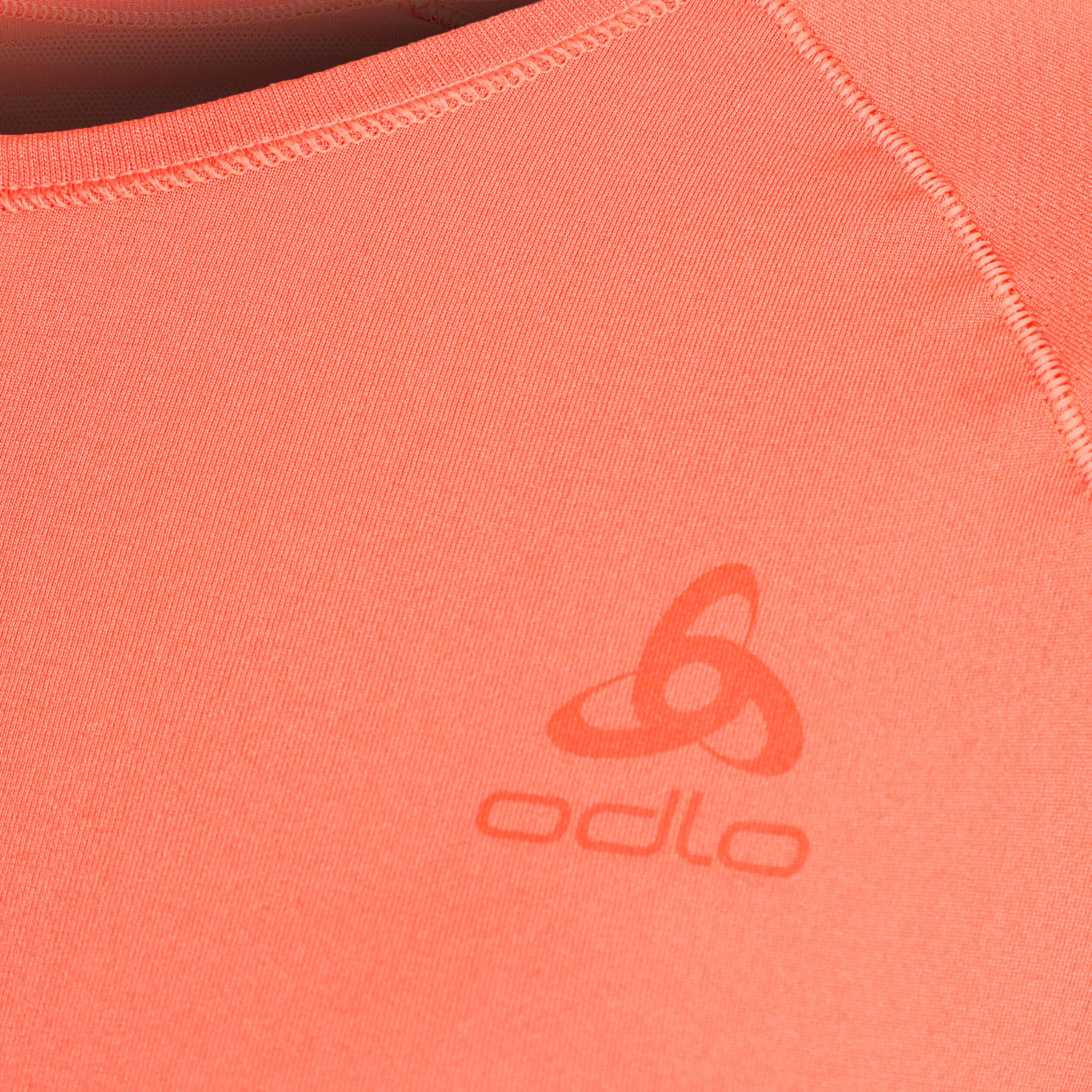 Odlo Performance X-Light Eco Crew Neck Maillot De Corps Femmes - Corail