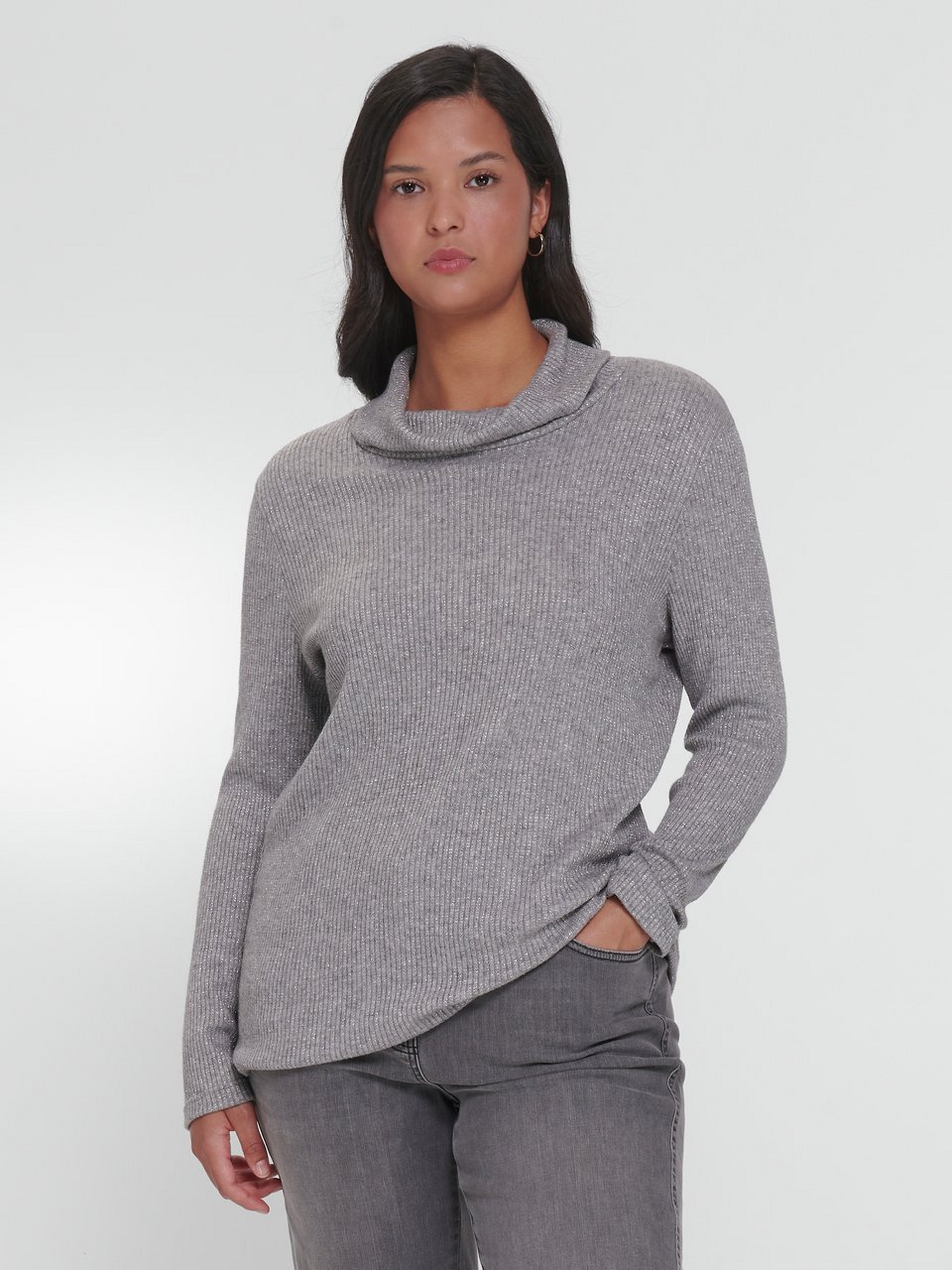 Rollkragen-Shirt