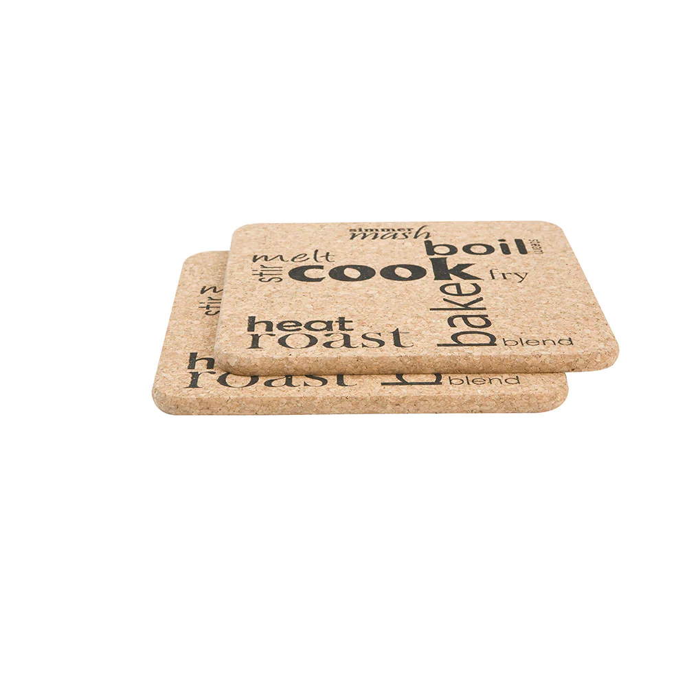 Set de 2 dessous de plat en liège T&G Woodware