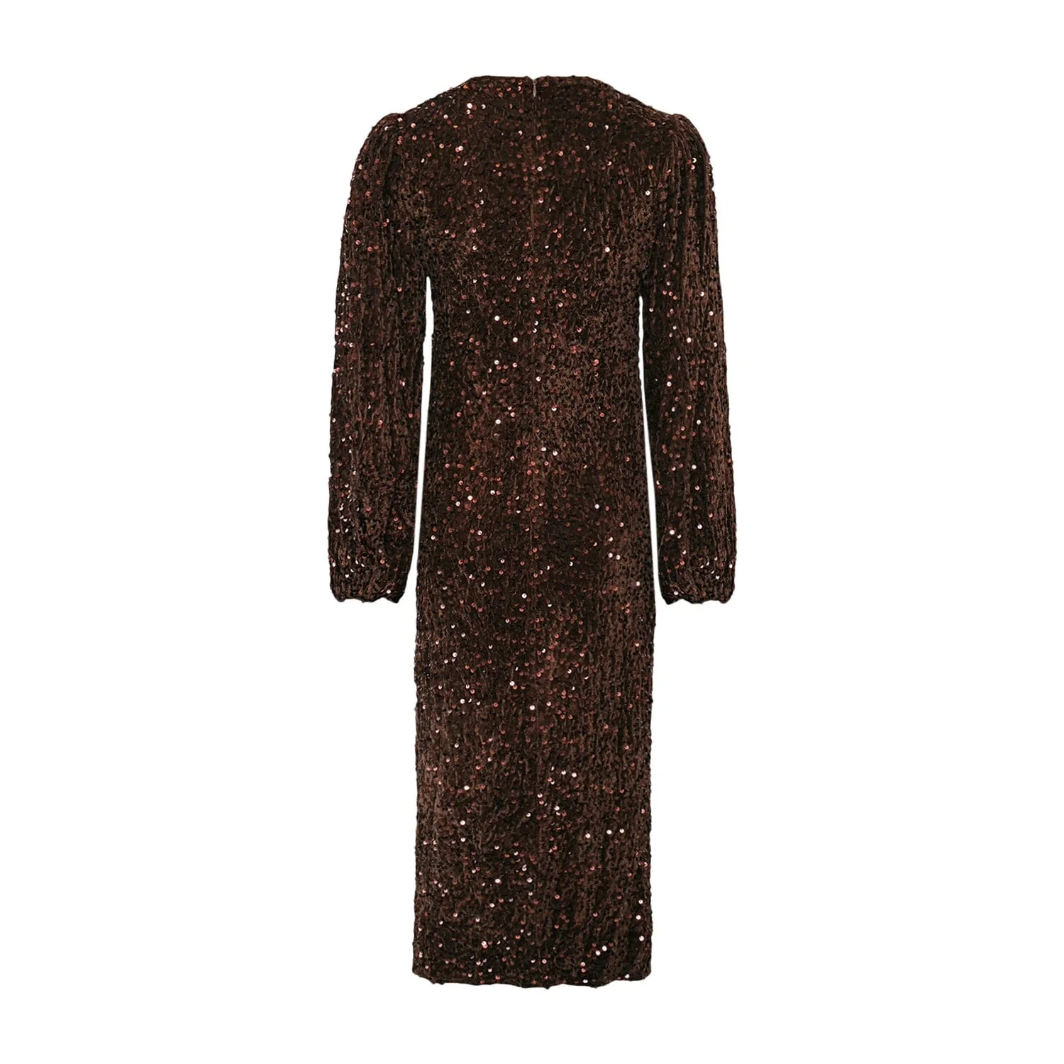 Noella Teagan Lg Dress 1021 chocolate brown