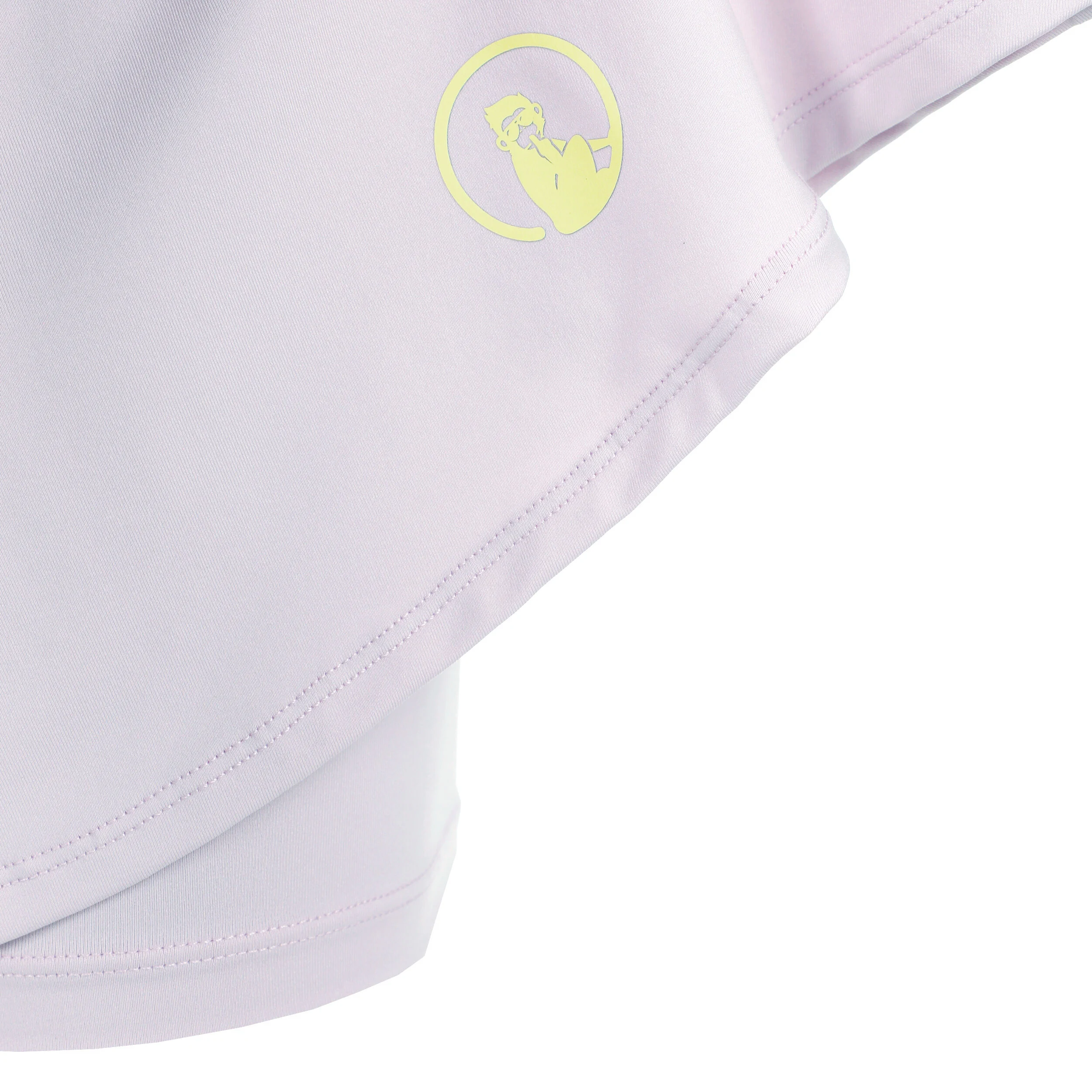 Quiet Please Mind Bounce Jupe Femmes - Lilas , Jaune