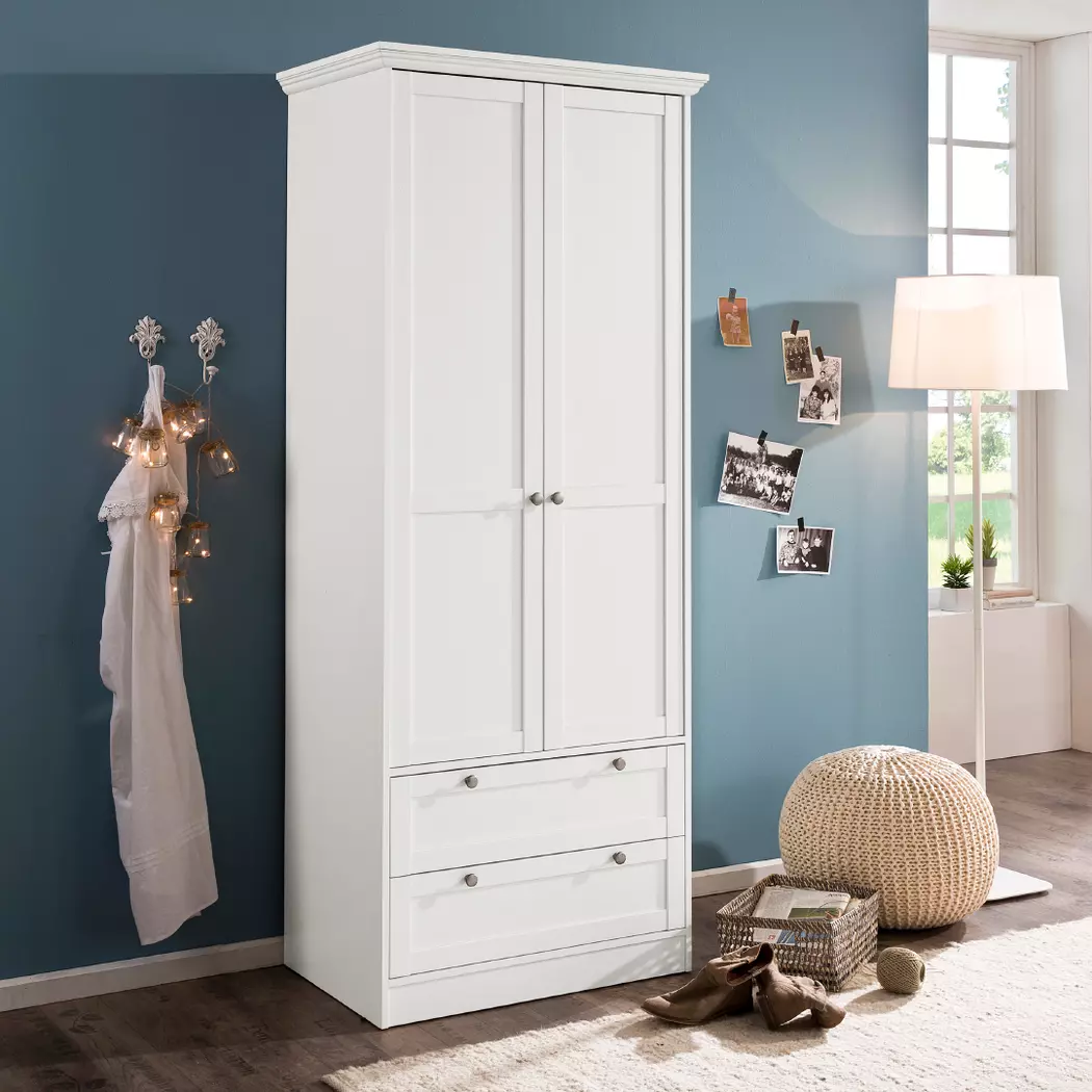 Kleiderschrank Landwood 80 x 200 cm
