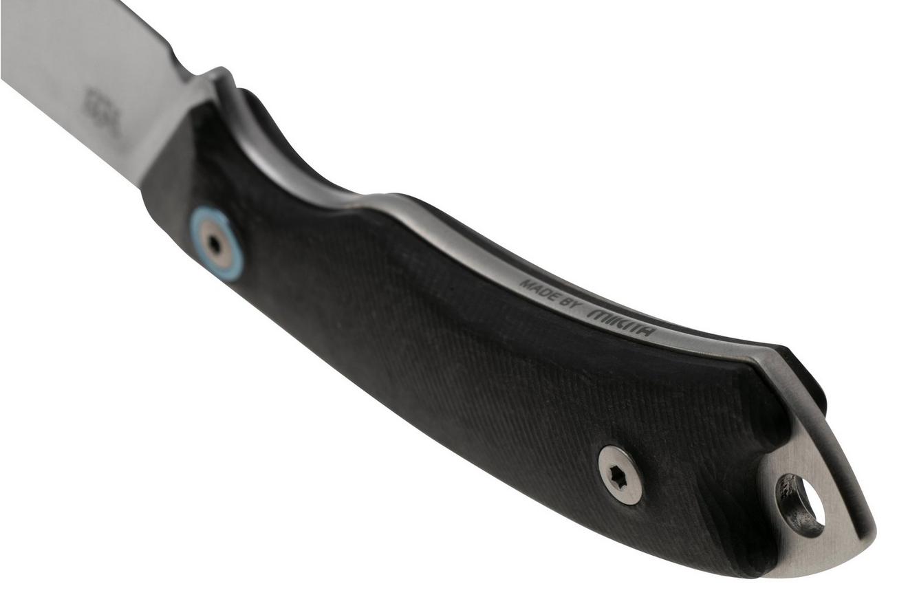 MKM Pocket Tango 1 Nessmuk PT1-CF Carbon Fiber vaststaand mes, David C. Andersen design