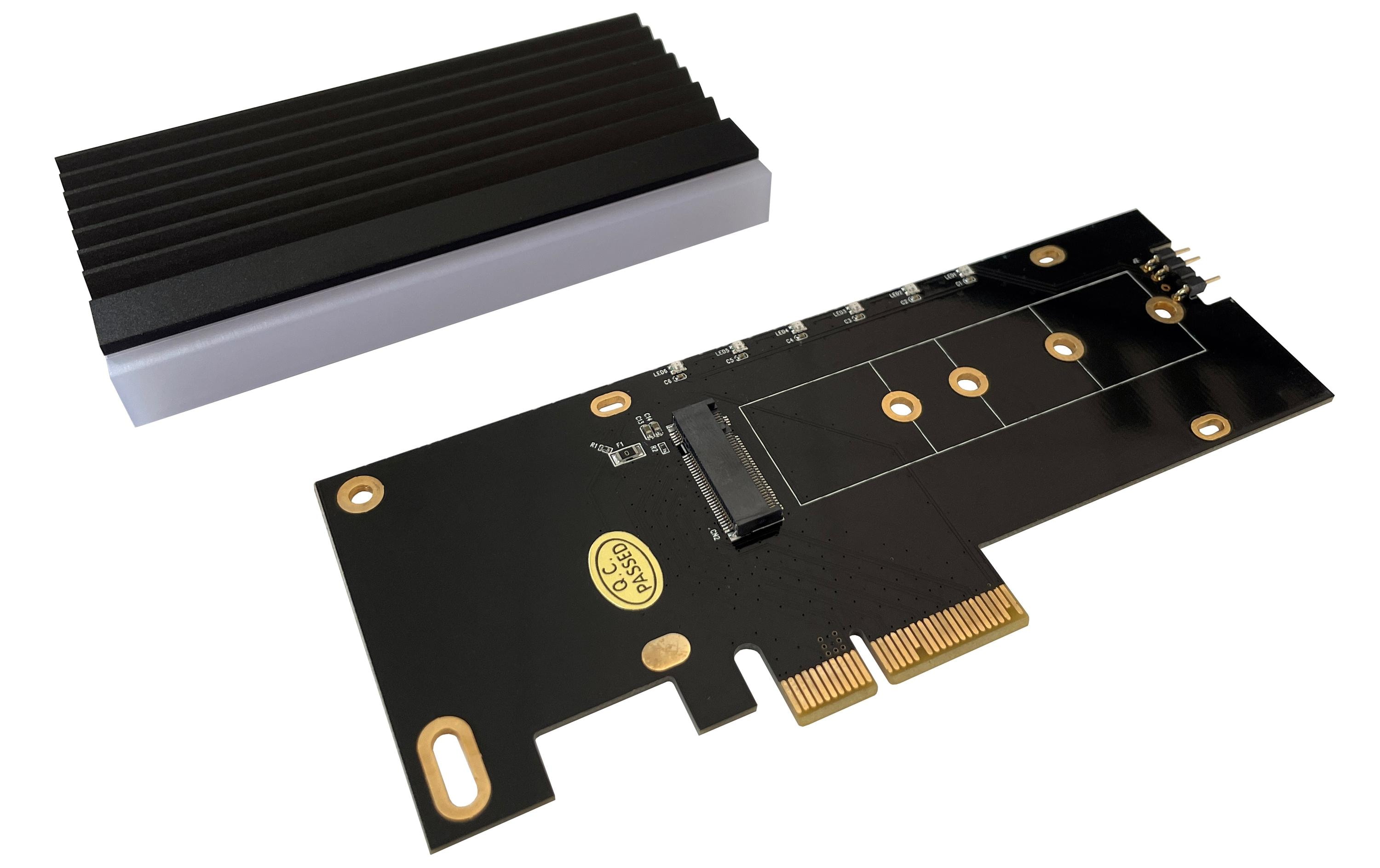 LC-PCI-M2-NVME-ARGBPCI Express Karte für eine M.2-NVME-SSD
