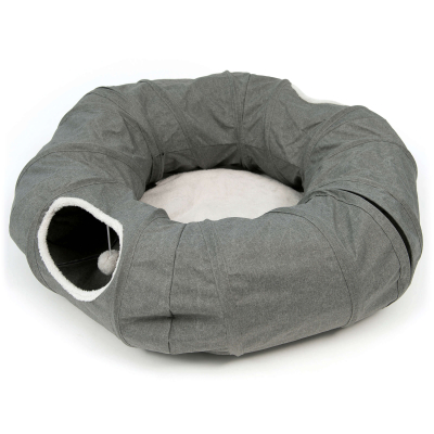 Catit Katzenspielzeug Vesper Katzentunnel grau 68x97x28cm