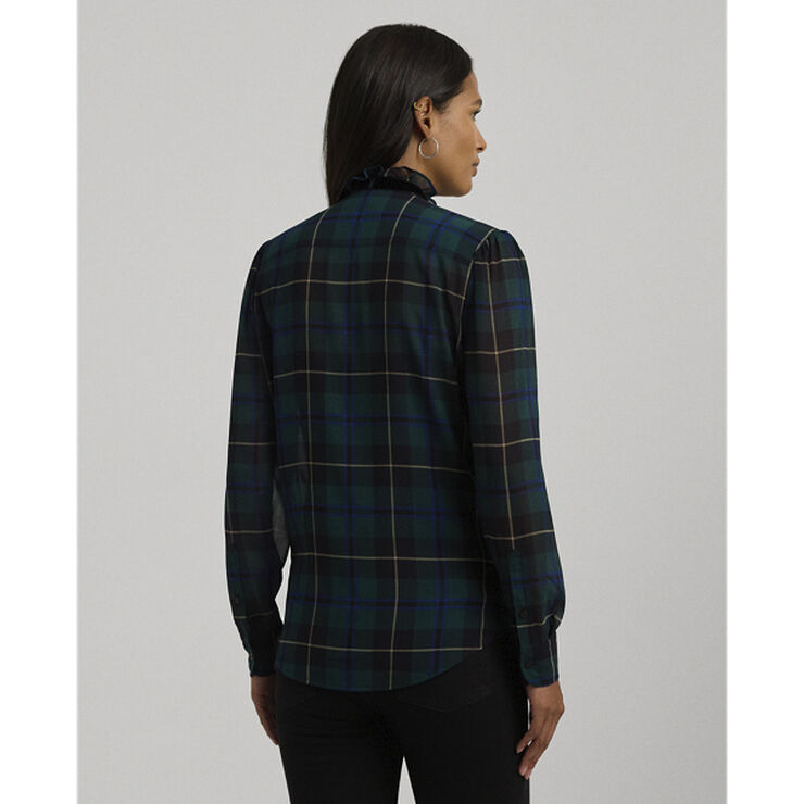 Lauren Ralph Lauren POLY CRINKLE GGT 58-TOP Blue/black/green