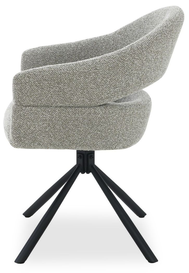 Eetkamerstoel Taupe Linn B58 x D62 x H85 cm
