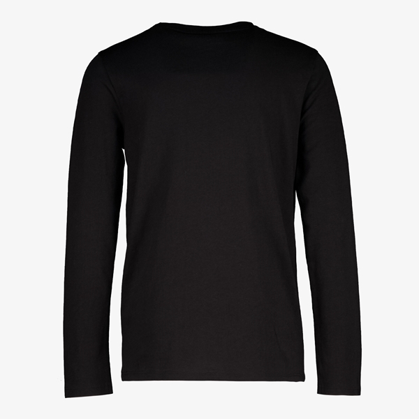 Unsigned jongens shirt zwart met wolf