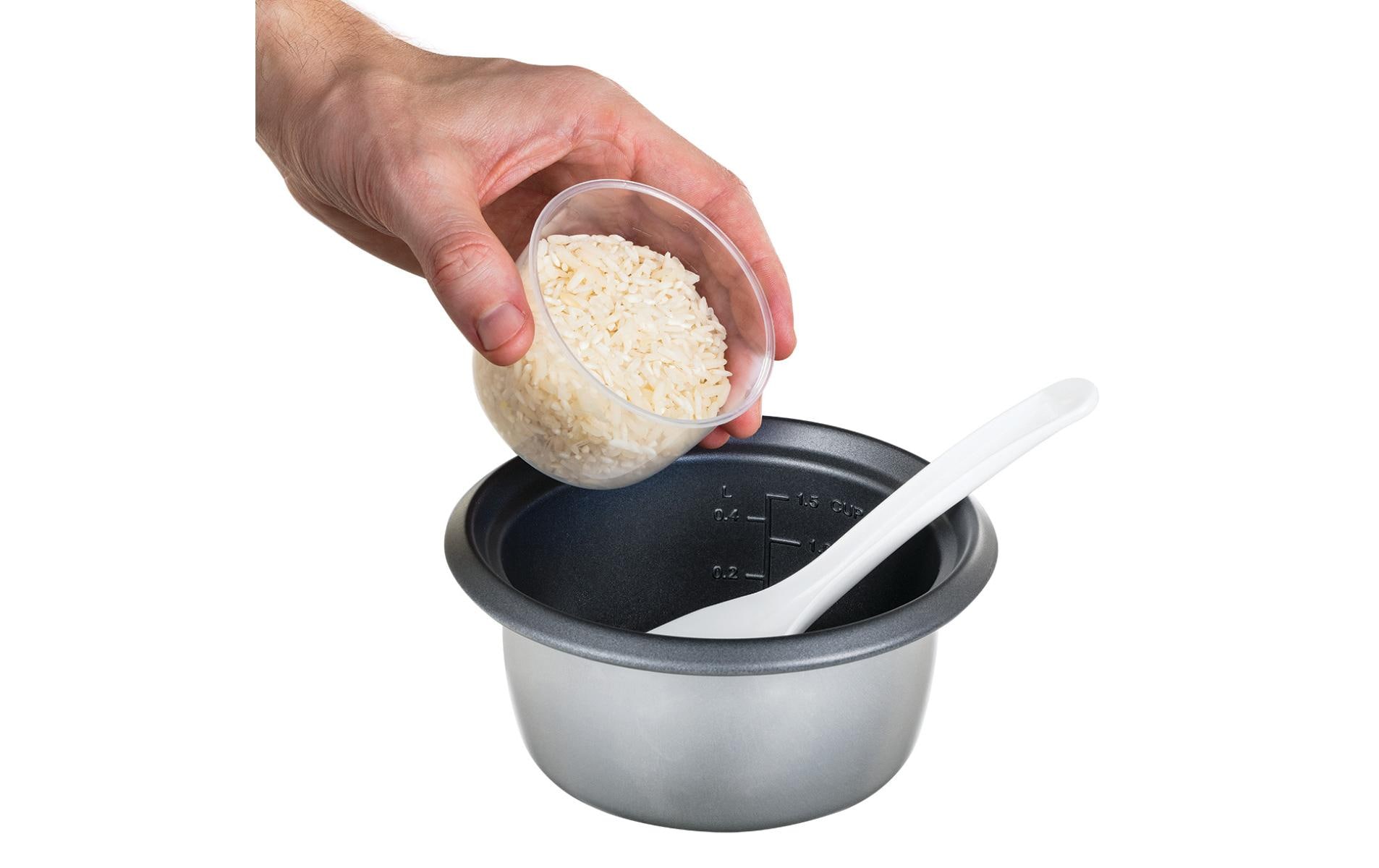 Reiskocher Mini 0.4 lMini-Reiskocher für bis zu 3 Portionen mit automatischer Warmhaltefunktion