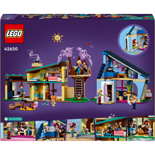 LEGO Friends Olly Og Paisleys Huse - 42620