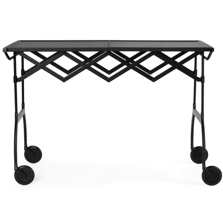 Kartell Battista trolley Zwart