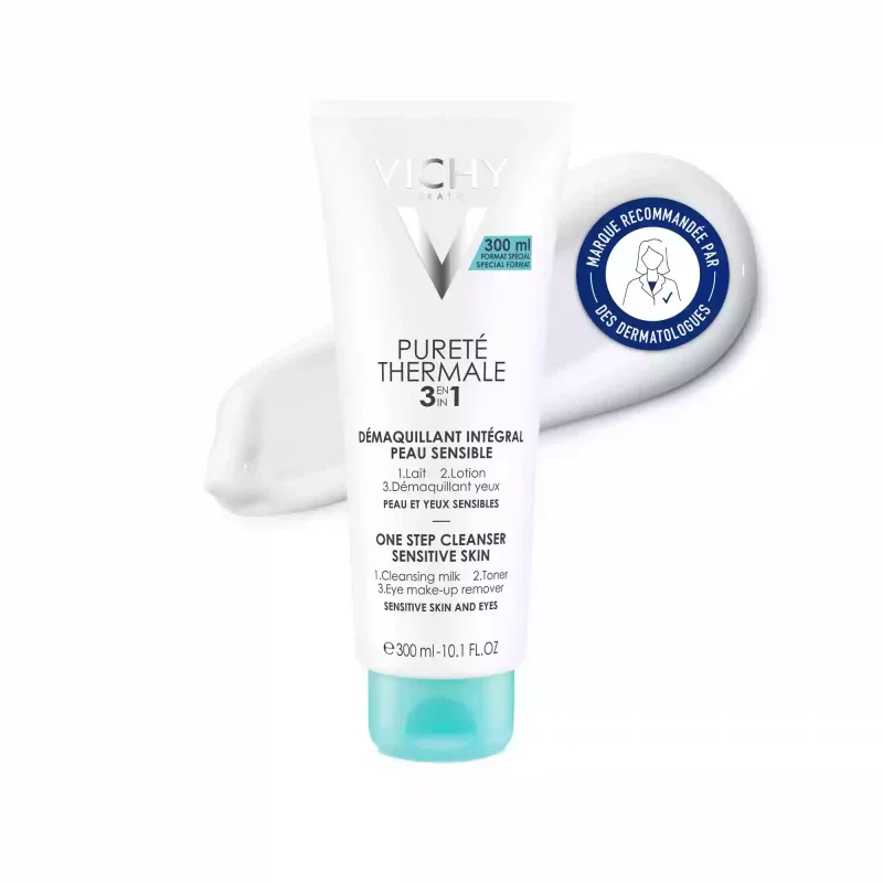 Pureté Thermale Démaquillant intégral 3 en 1 Peaux sensibles - 300ml