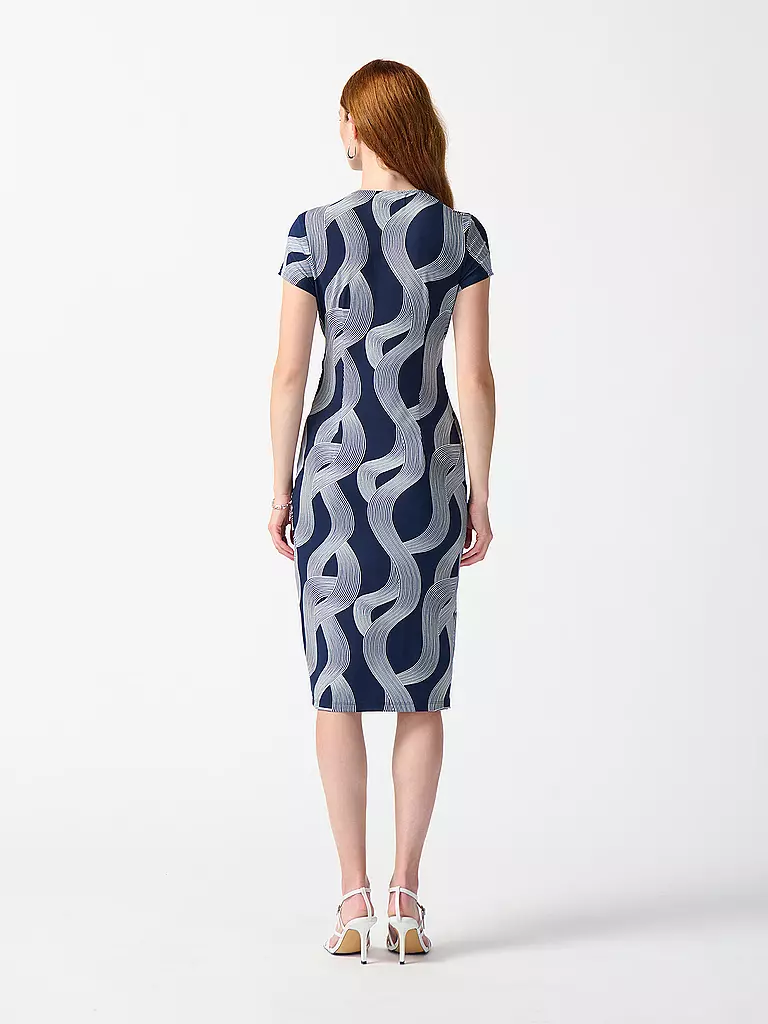 JOSEPH RIBKOFF Midikleid  dunkelblau