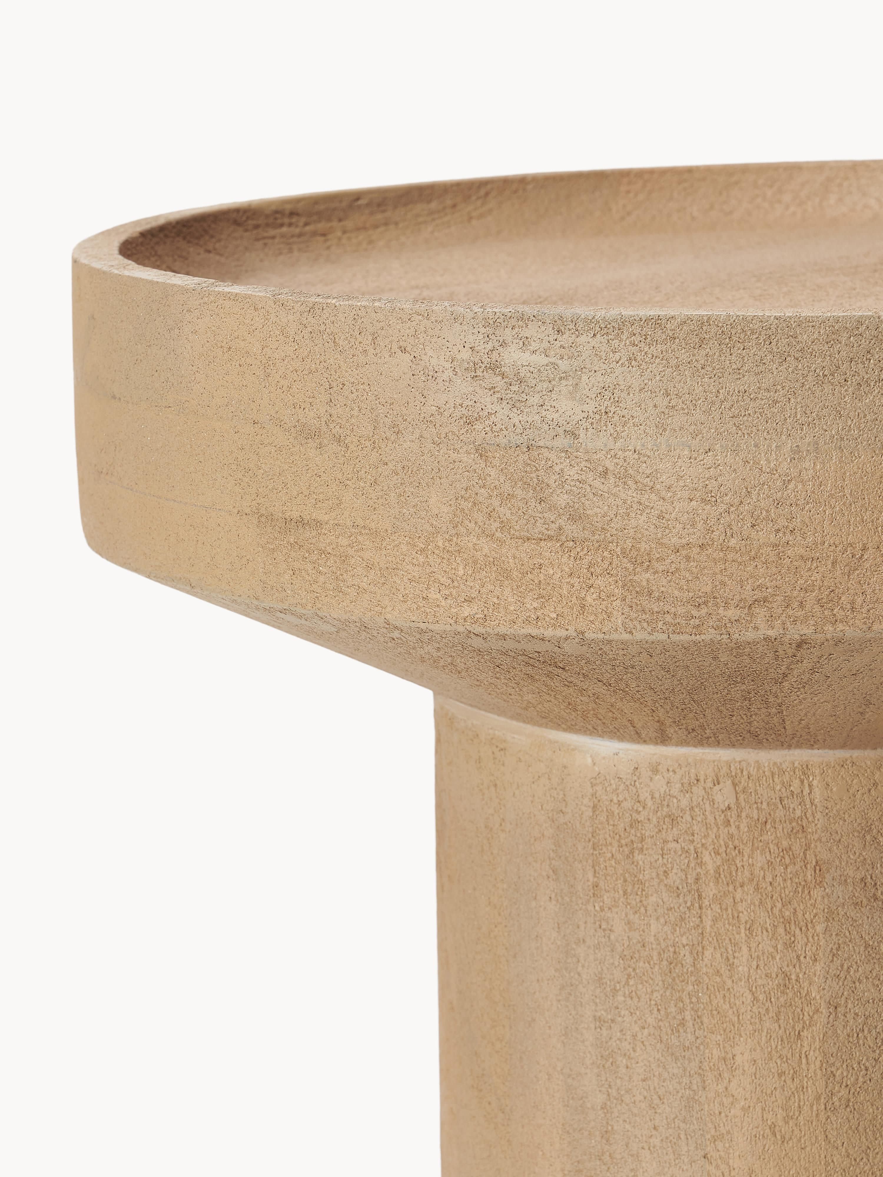 Ronde bijzettafel Benno van mangohout