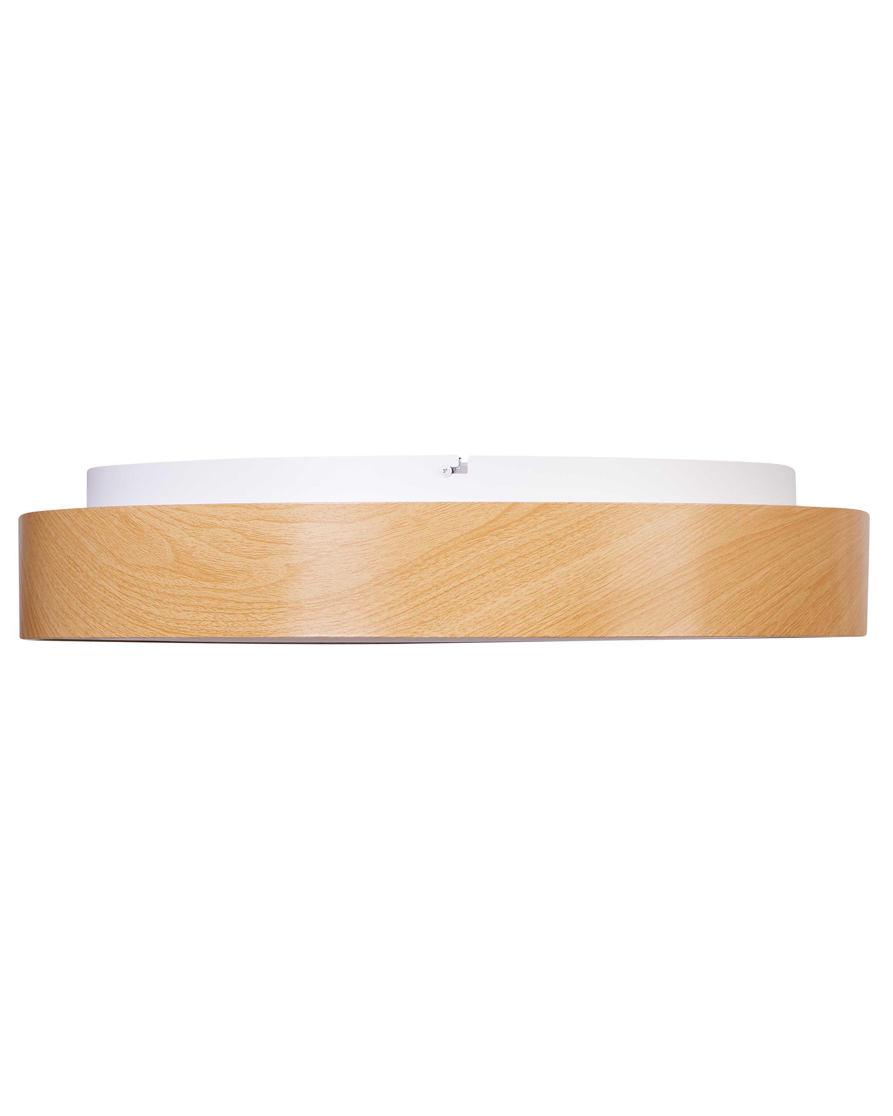 LED plafondlamp BRAGOTO met afstandsbediening met dimmer Metaal Lichtbruin