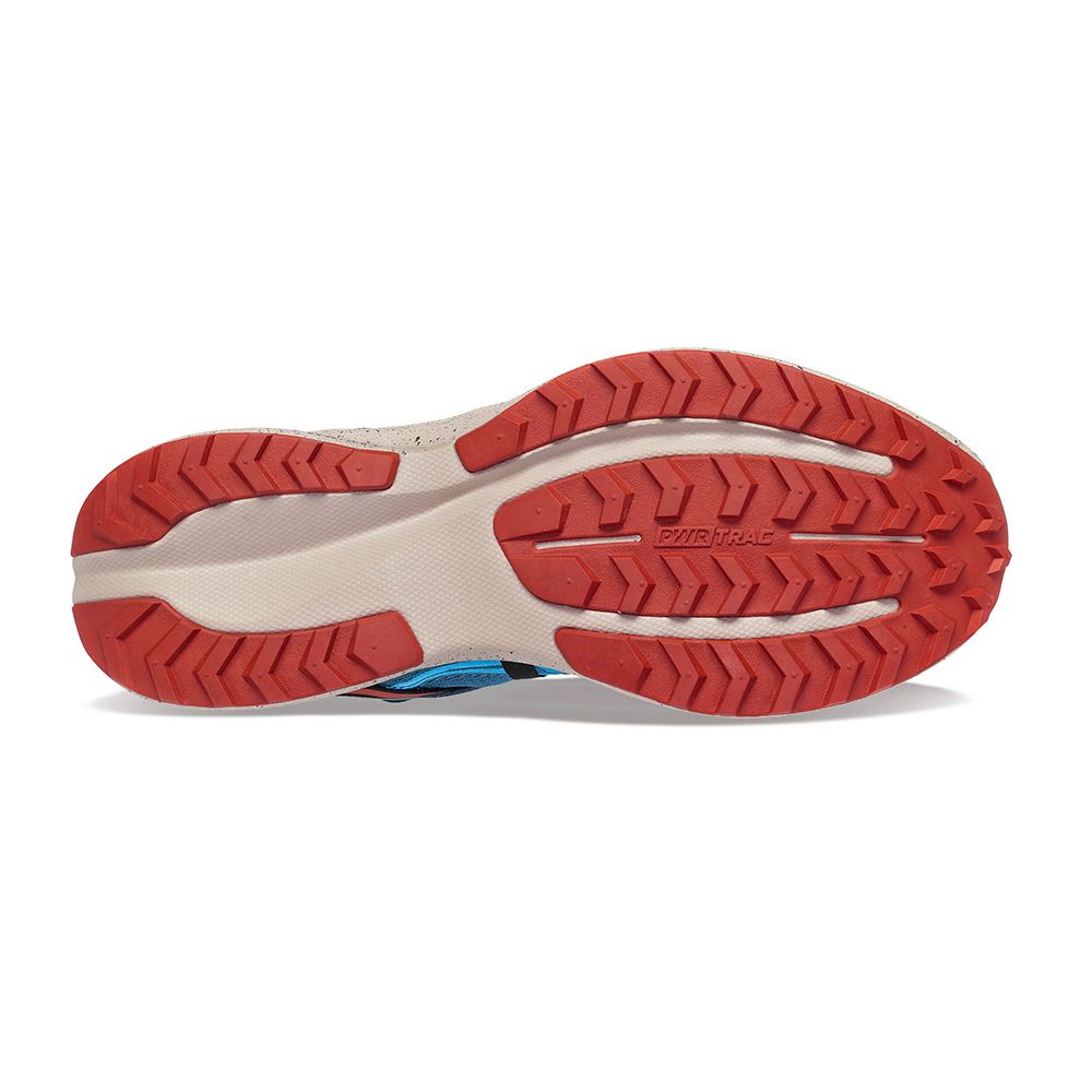Saucony RIDE 15 TR - Chaussures trail Homme deep sea/lava