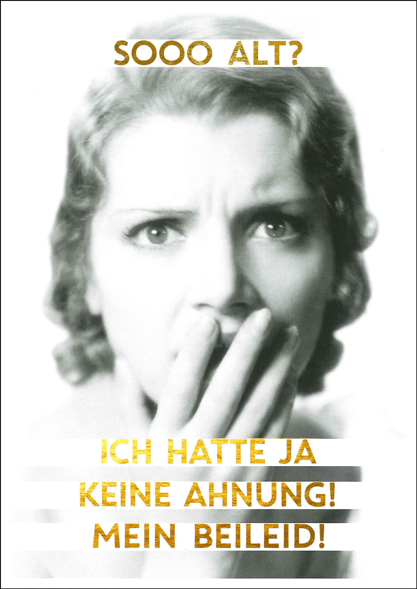 Postkarte 'Ich hatte ja keine Ahnung' günstig bestellen