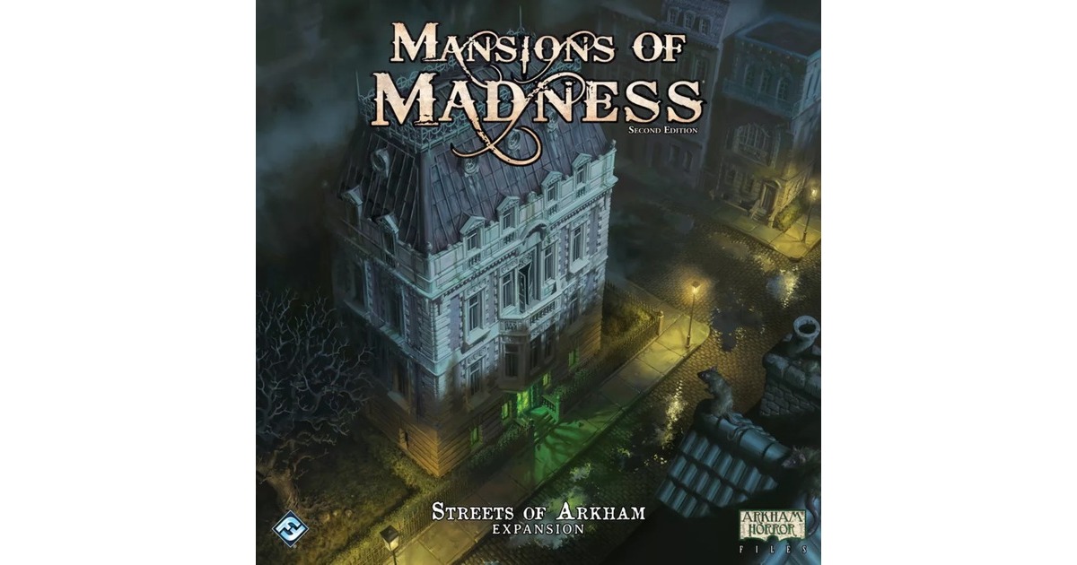 AsmodeeMansions of Madness: Streets of Arkham Expansion Kaartspel  (Engels)