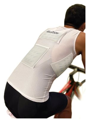 Gilet de Refroidissement Velotoze Blanc