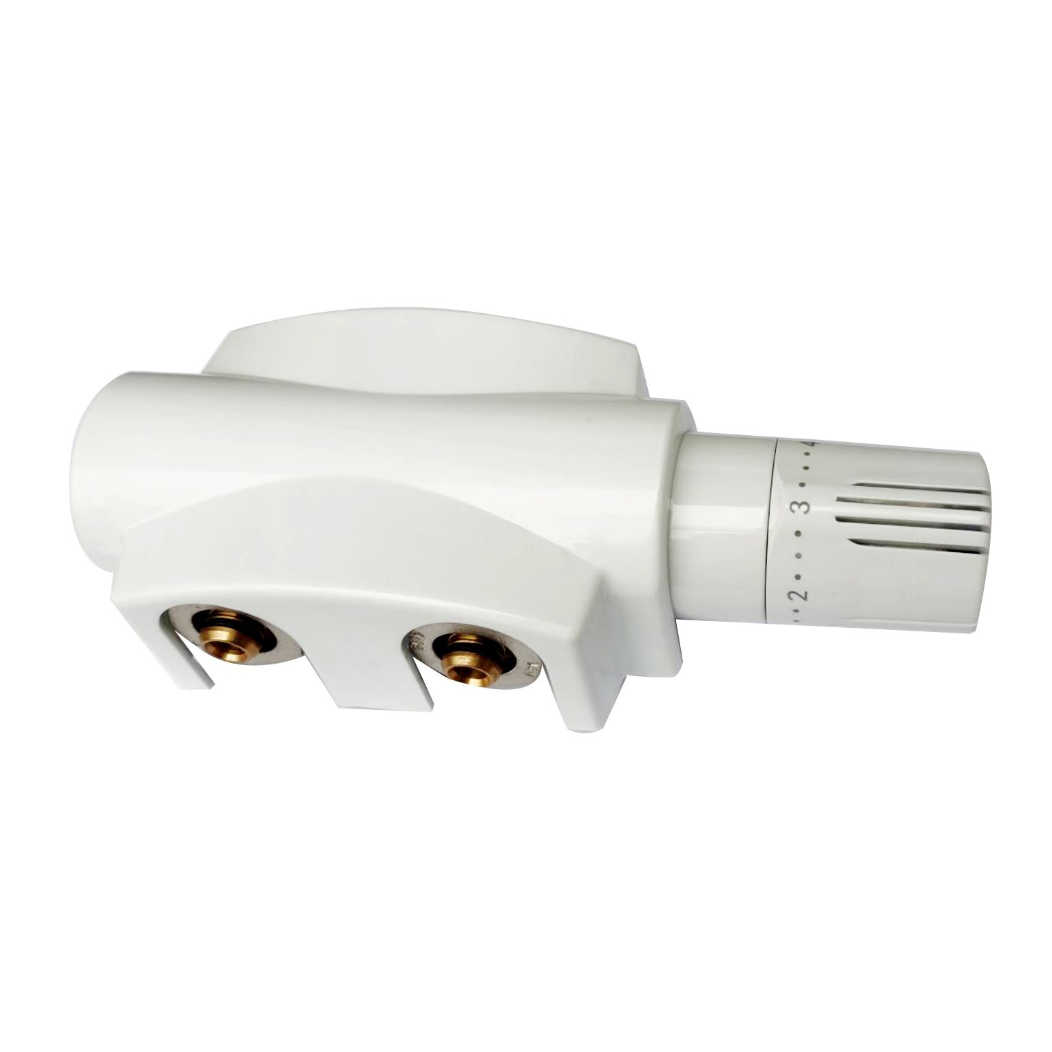 Sanigoods thermostatische aansluitset M30 wit