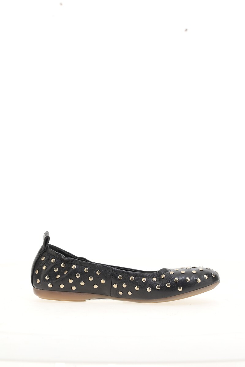 Sapatilhas de ballet MJUS em couro com tachas