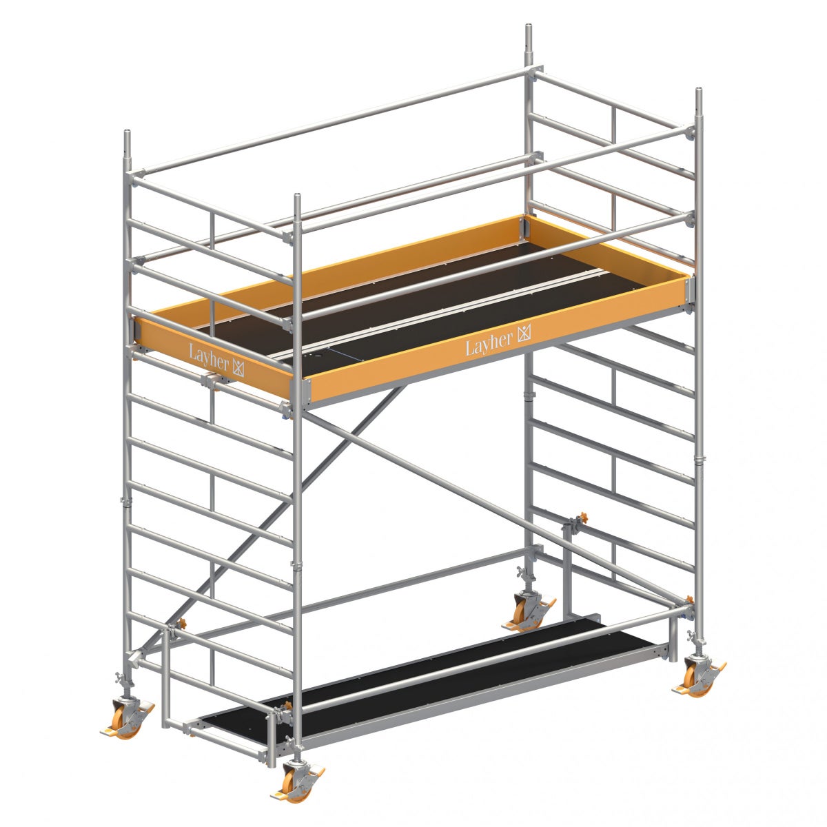 Layher rolsteiger Uni Wide P2 4.20m AH