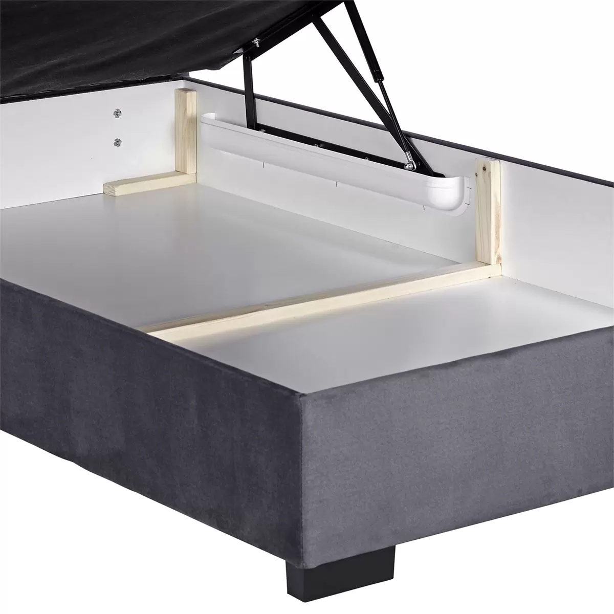 Boxspringbett Tommy 100x200 Graphit