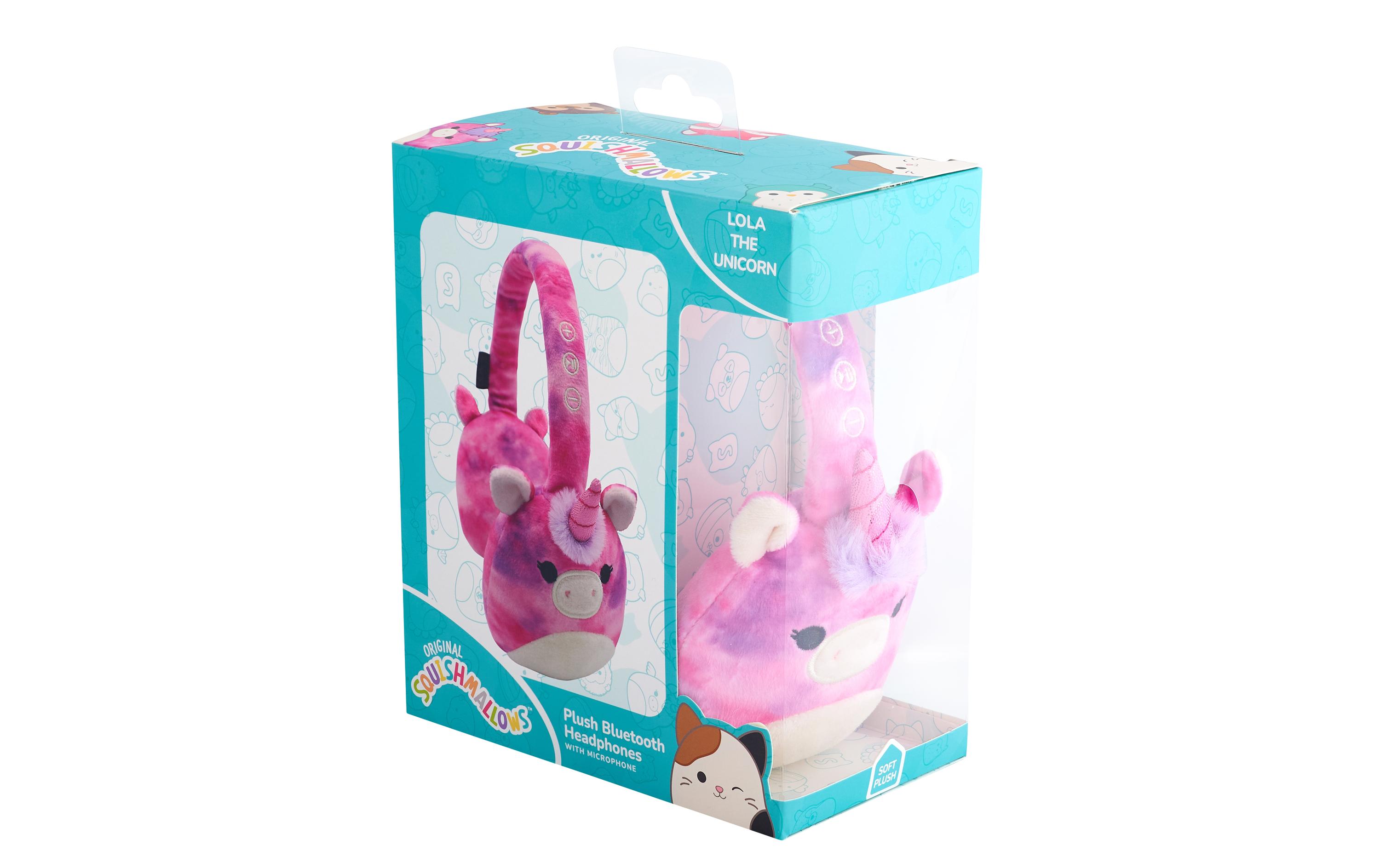 Kinderkopfhörer Lola Bluetooth Violett/PinkKabellose Plüsch-Kopfhörer
