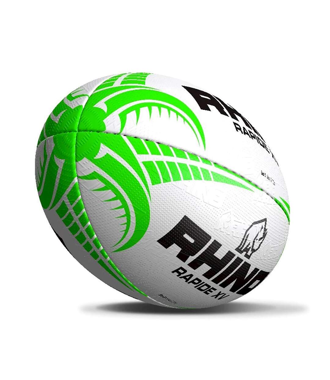 Rhino - Ballon de rugby RAPIDE (Blanc) (Taille 5) - UTRD1452