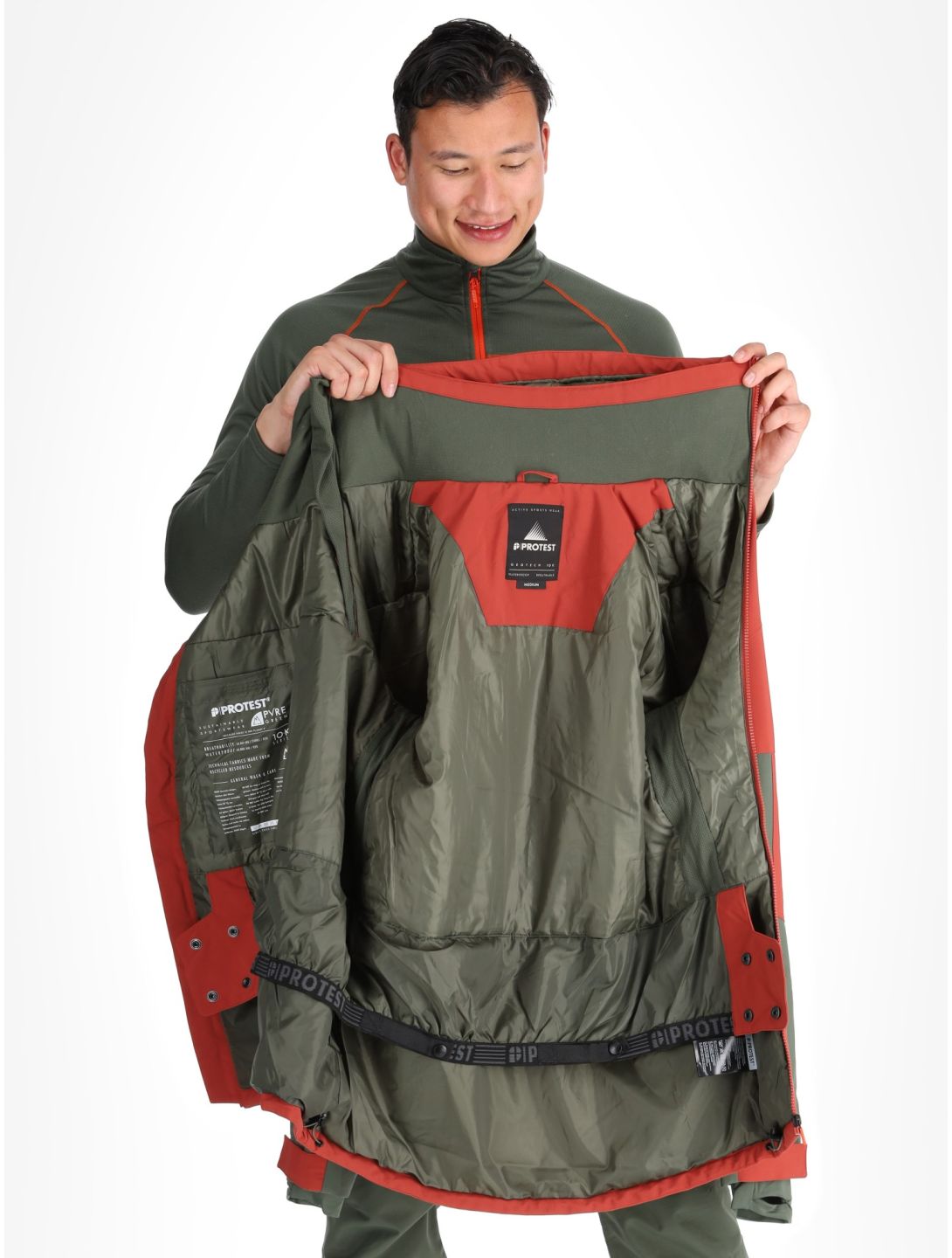 PRTDAZZLE ski-jas heren